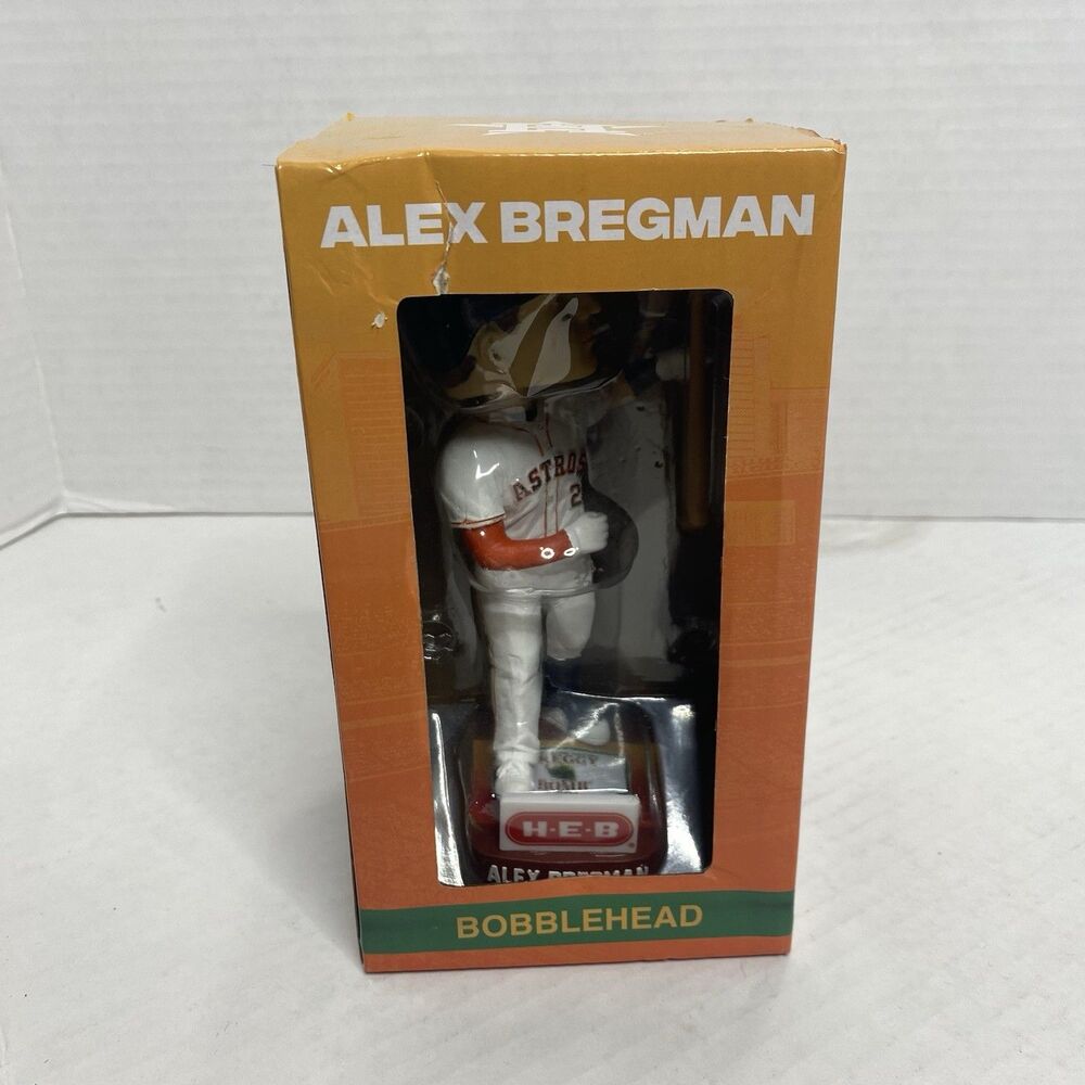 Houston Astros ALEX BREGMAN Breggy Bomb Baseball Bobblehead HEB Collectible **
